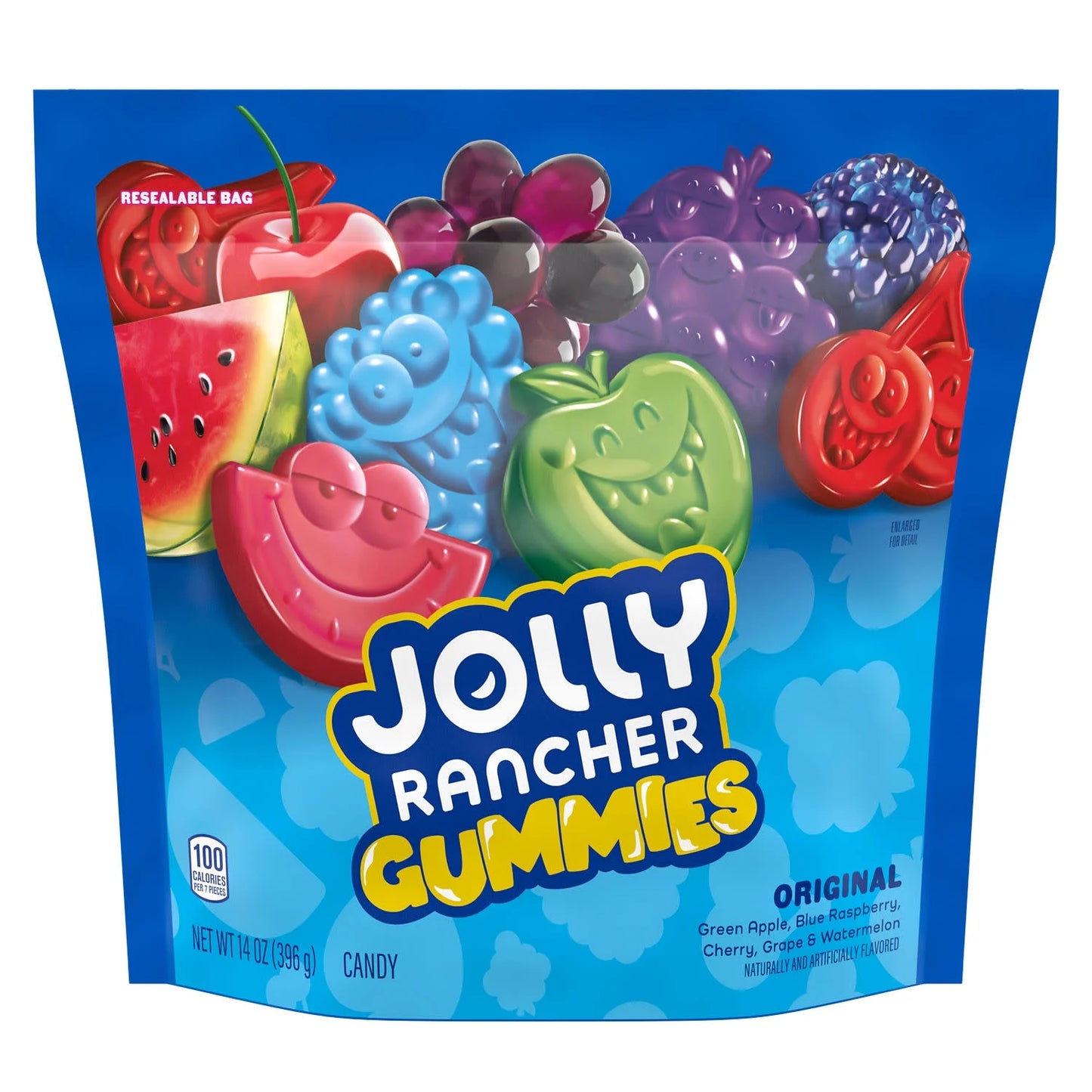 Jolly Rancher Caramelos de Goma Sabor a Frutas Surtidas, Bolsa de 14 oz