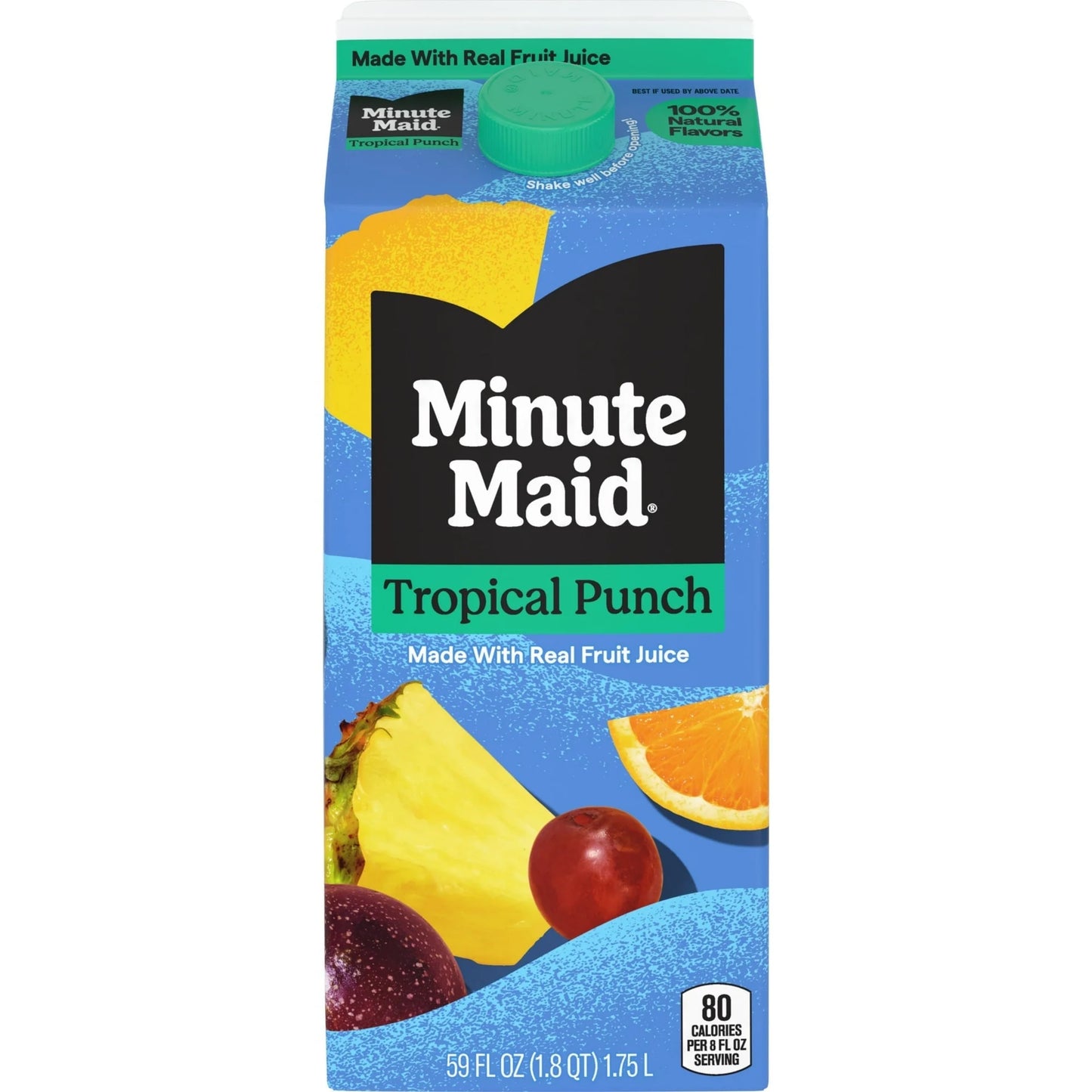 Minute Maid Bebida de Ponche de Frutas Tropicales, Caja de 59 fl oz