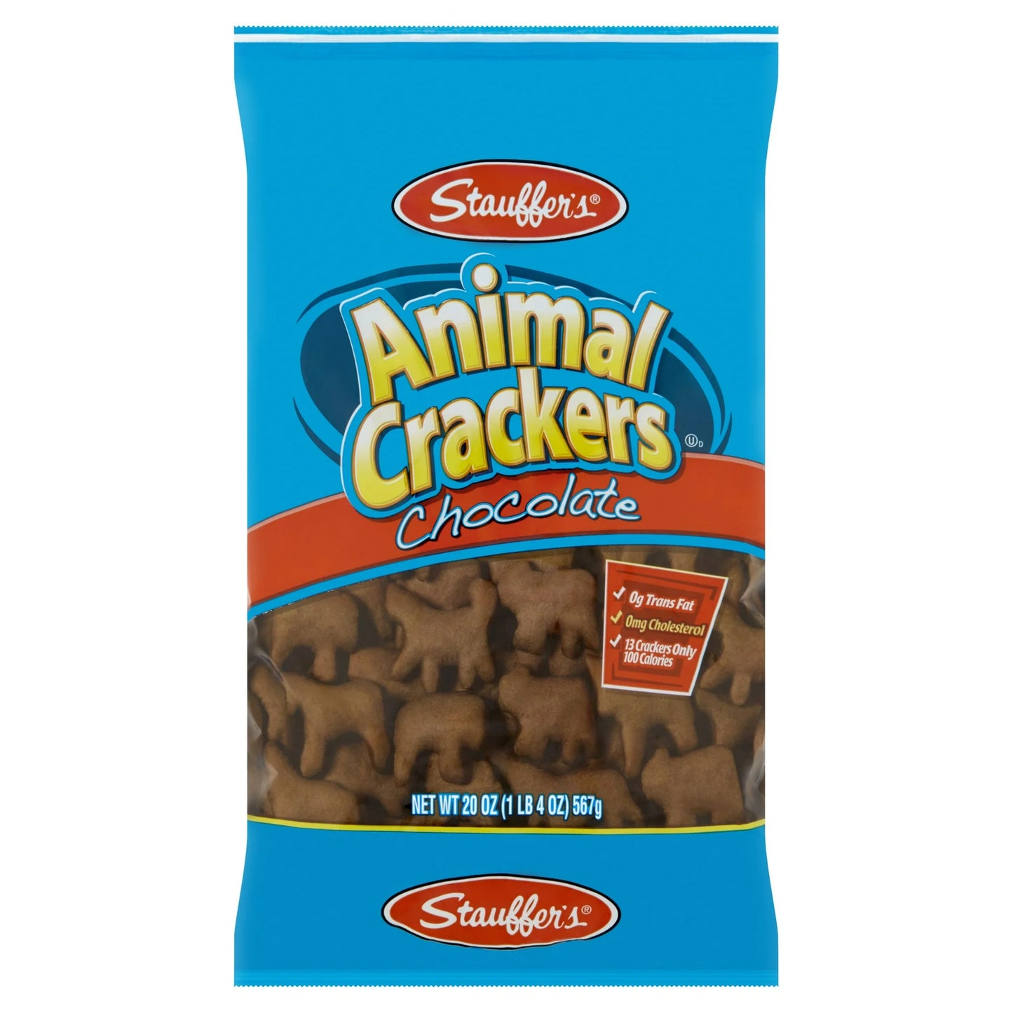 Stauffer's Animal Crackers Chocolate Bolsa de 20 Oz