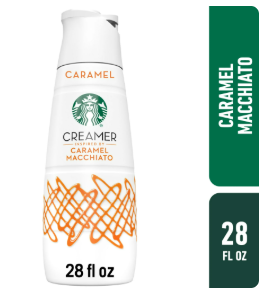 Starbucks Crema para Café con Sabor a Caramelo, Inspirada en el Caramel Macchiato, 793 ml