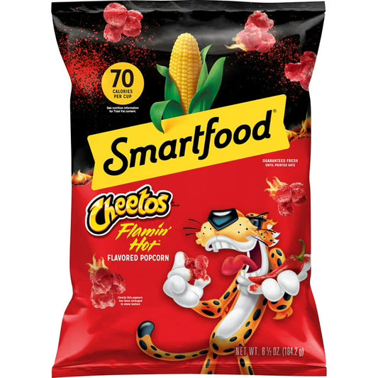 Smartfood Cheetos Flamin Hot Flavored Popcorn de 141g
