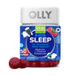 OLLY Suplemento de Gomitas para Dormir para Niños, 0.5mg de Melatonina, L-teanina, Ayuda para Dormir, Sabor Frambuesa, 50 Unidades