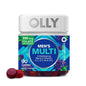 OLLY Gomitas Multivitamínicas para Hombre Vitaminas C, D, E, B, Zinc, Sabor Mora, 90 Uds
