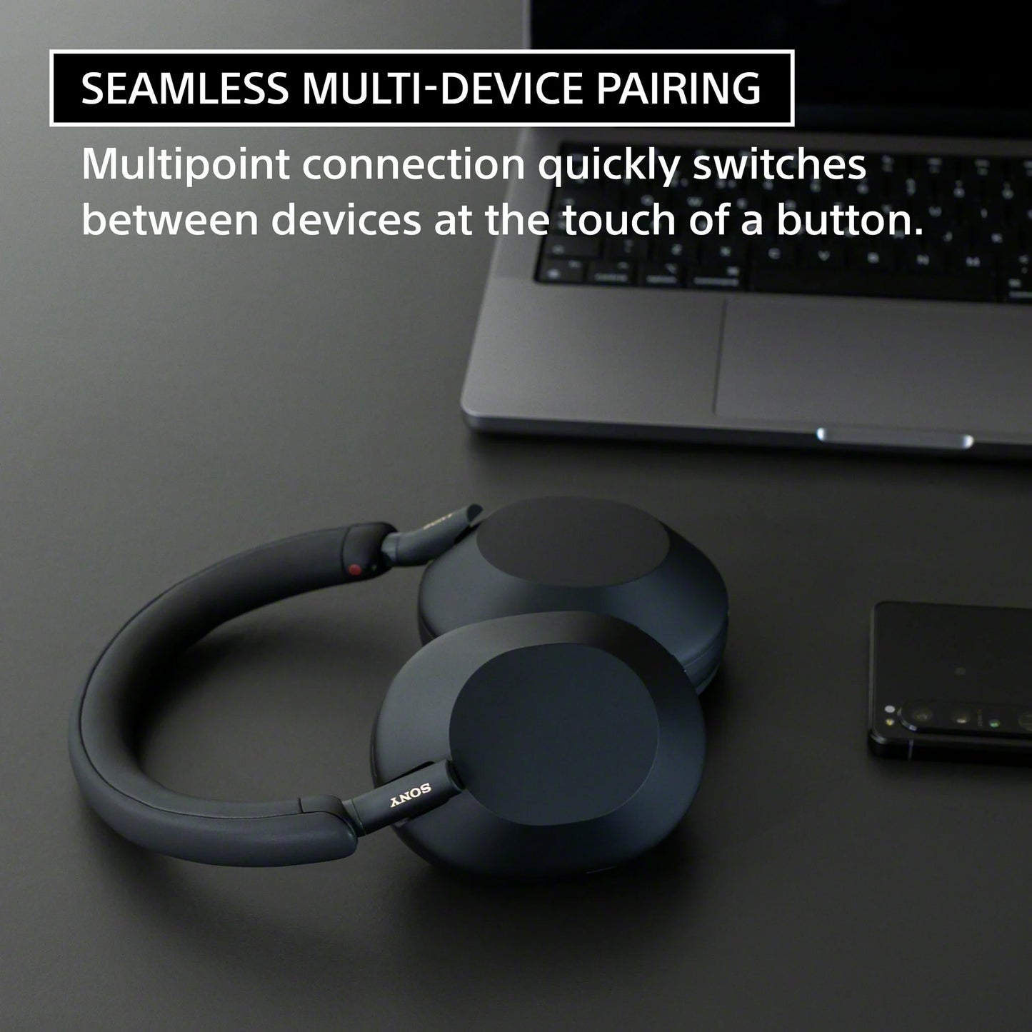 Sony WH-1000XM5 los Mejores Auriculares Inalámbricos con Cancelación de Ruido, Negros
