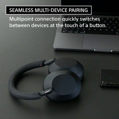 Sony WH-1000XM5 los Mejores Auriculares Inalámbricos con Cancelación de Ruido, Negros