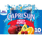(2 pack) Capri Sun Fruit Punch Juice Box Pouches, 10 ct Box, 6 fl oz Pouches