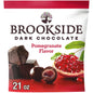 Brookside Chocolate para Merendar con Sabor a Chocolate Oscuro y Granada, Bolsa de 21 oz
