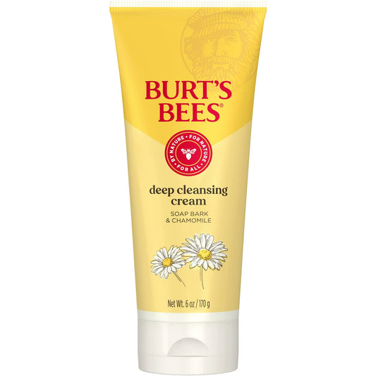 Burt's Bees Soap Bark and Chamomile Deep Cleansing Cream, 6 oz