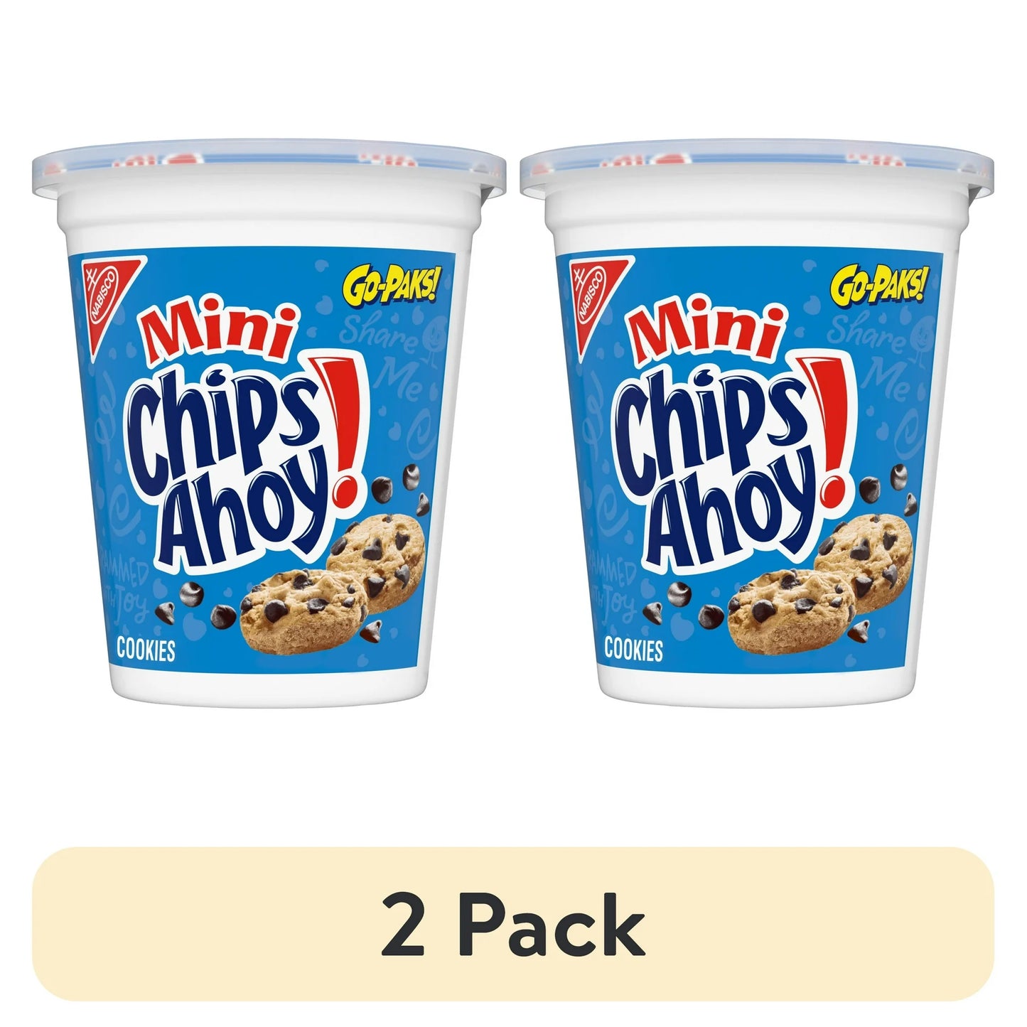 (Paquete de 2) Galletas CHIPS AHOY! Mini con Chispas de Chocolate, 3.5 oz
