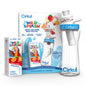 Cirkul Kit de Inicio de Botella de Agua de Plástico de 16 Oz con Tapa Azul, 1 Cartucho de Sabor