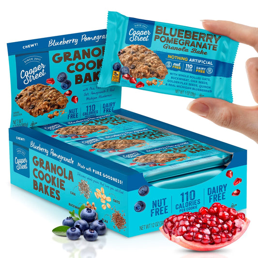 Cooper Street - Hornear Galleta de Granola con Granada y Arándanos de 12pz