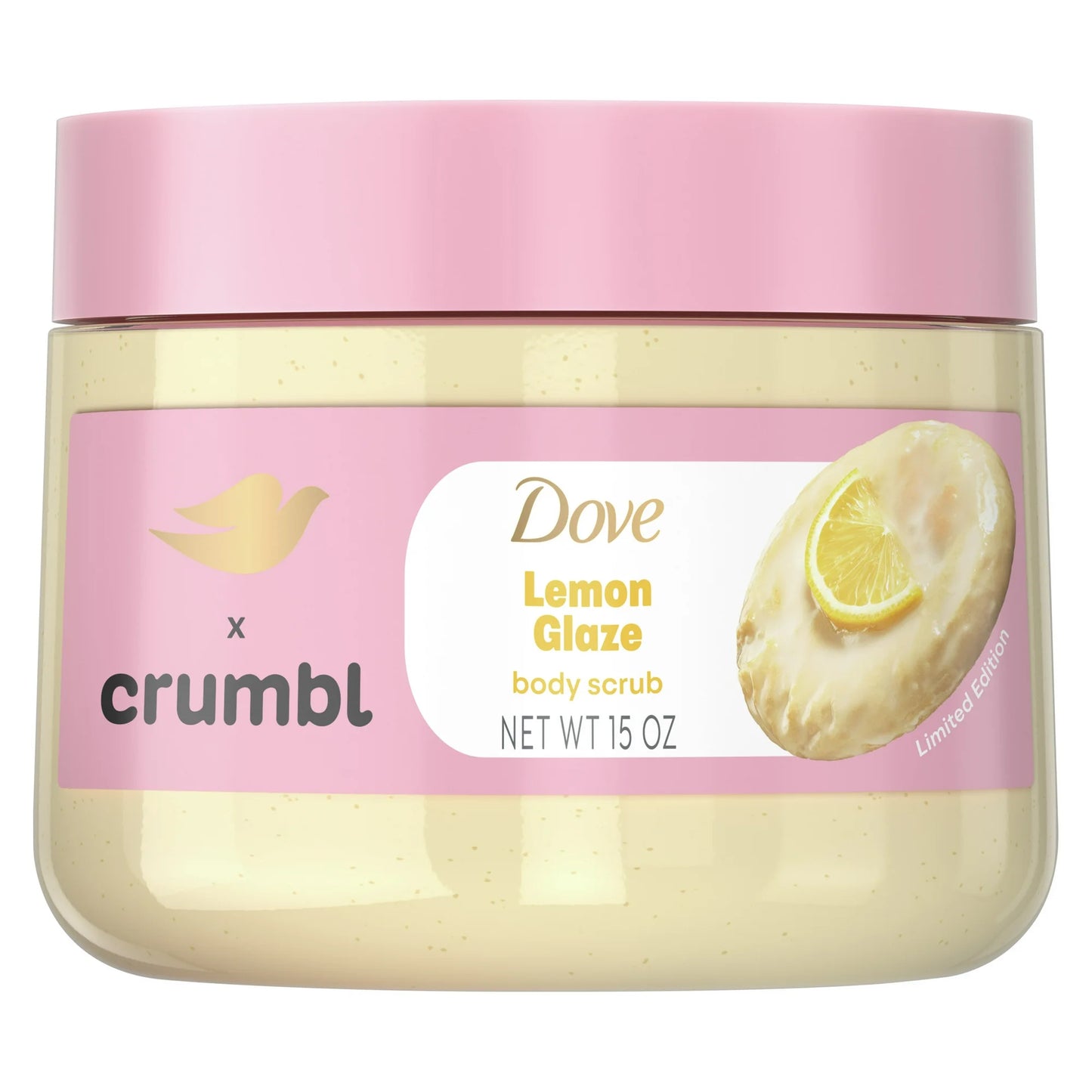 Dove Exfoliante Corporal Crumbl Lemon Cookie, 15 oz