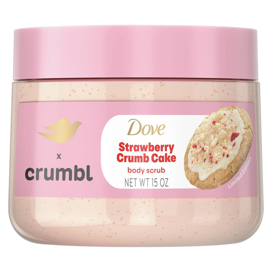 Dove Exfoliante Corporal en Crema Strawberry Cookie, 15 oz