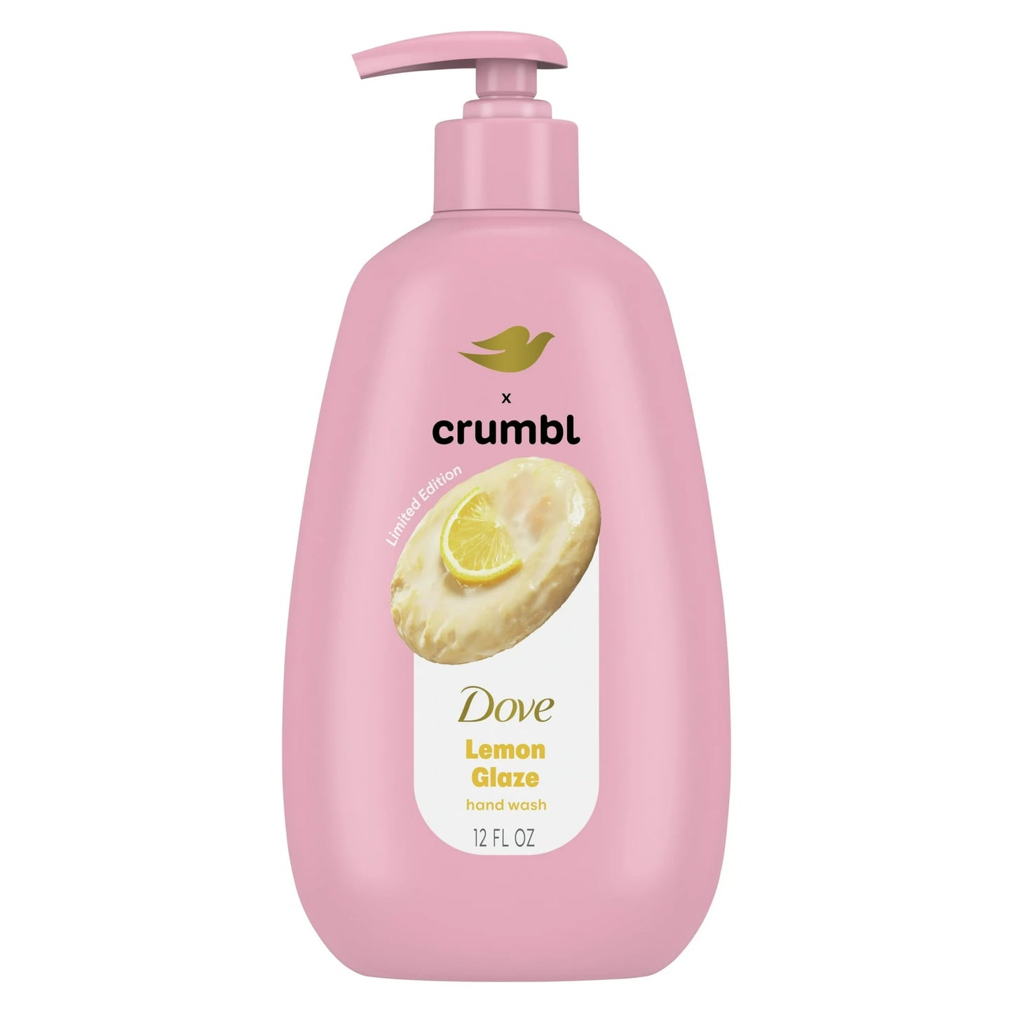Dove Grumel Líquido Humectante Lavado a Mano Lemon Glaseado, 12 oz