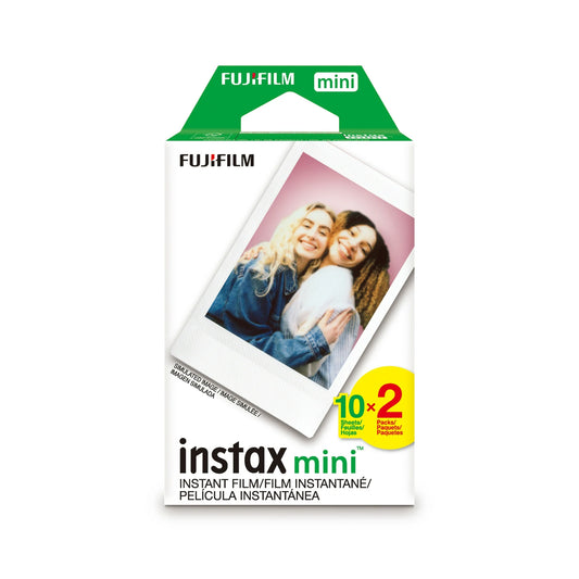 Fujifilm Instax Mini Película 8: Marco Blanco, Paquete Doble