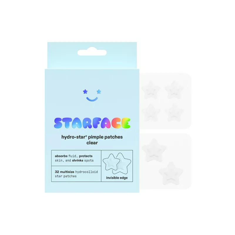 Starface Hydro-Stars Clear Facial Pimple Patch Refill - 32 circulos