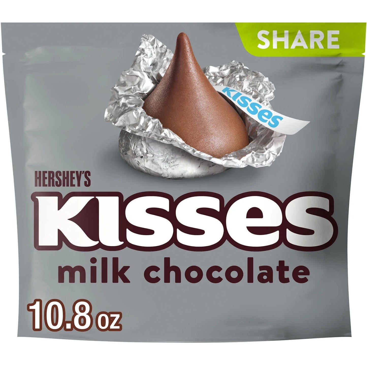 Hershey's Kisses Caramelos de Chocolate con Leche, Paquete para Compartir 10.8 oz