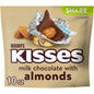 Hershey's Kisses Chocolate con Leche y Almendras, Paquete para Compartir 10 oz