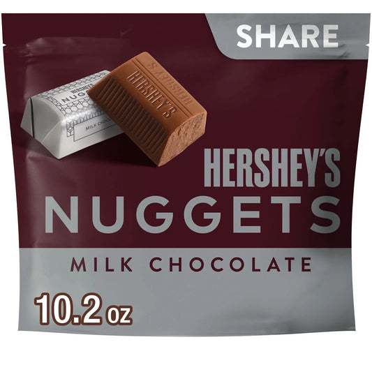 Hershey's Nuggets Caramelos de Chocolate con Leche Paquete para Compartir de 10,2 oz