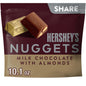Hershey's Nuggets Chocolate con Leche con Almendras, Paquete para Compartir 10.1 oz