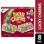 Lucky Charms Barras de Cereal de Desayuno, Barras de Snack, 6.8 oz, 8 Unidades