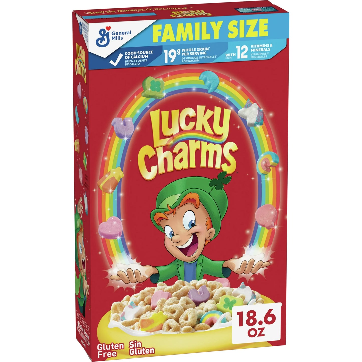 Lucky Charms Cereal con Malvaviscos de 18.6 oz
