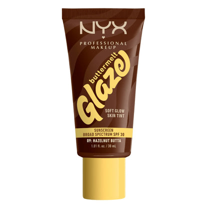 NYX Professional Makeup Buttermelt Glaze Tinted Moisturizer, SPF 30