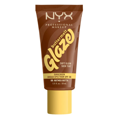 NYX Professional Makeup Buttermelt Glaze Tinted Moisturizer, SPF 30