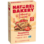 Nature's Bakery,Oatmeal Crumble , Barras de Desayuno de Fresa, 1.41 oz, 10 Unidades