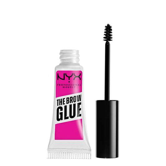 NYX Professional Makeup The Brow Glue, Extreme Hold Tinted Eyebrow Gel CLEAR