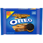 OREO Galletas Sándwich de Chocolate con Crema de Caramelo Toffee y Cristales de Azúcar, Tamaño Familiar, 17 oz