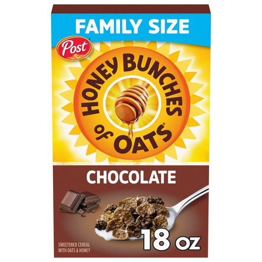 Post Honey Bunches of Oats Chocolate 18oz Box