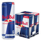 Red Bull Bebida Energética, 114mg de Cafeína, 12 fl oz, Paquete de 4 Latas