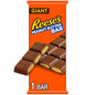 Reese's Chocolate Dulce Gigante de Crema de Mantequilla de Maní, Barra de 7.37 oz