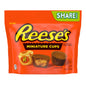 Reese's Miniaturas de Caramelos de Chocolate con Leche y Mantequilla de Maní, Paquete para Compartir 10.5 oz