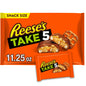 Reese's Take 5 Pretzel, Maní y Chocolate Tamaño Snack, Bolsa 11.25 oz