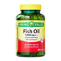 Spring Valley Omega-3 de Cápsulas Blandas de Aceite de Pescado, 1000 mg, 60 Unidades