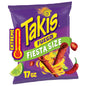 Takis Fuego Bolsa Tamaño Fiesta de 481 oz, Chips de Tortilla Enrollados con Chile Picante y Lima