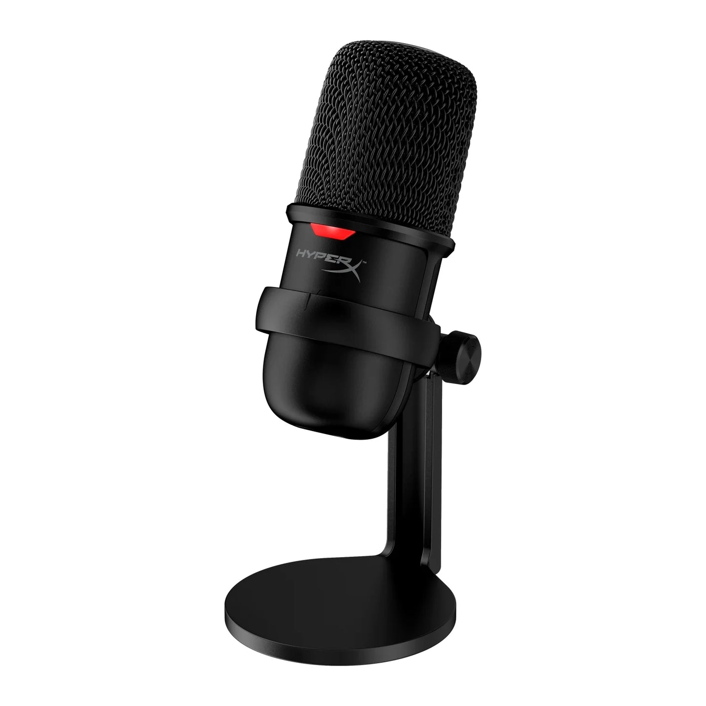 HyperX SoloCast Micrófono de Condensador USB para Juegos para Streaming, Compatible con PC, PS4, PS5 y Mac