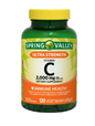 Spring Valley Suplemento Dietético de Cápsulas de Vitamina C Ultra Fuerte, 2,000 mg, 120 Unidades