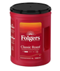 Folgers Café Molido Tueste Clásico, Tueste Medio, Lata de 1133g